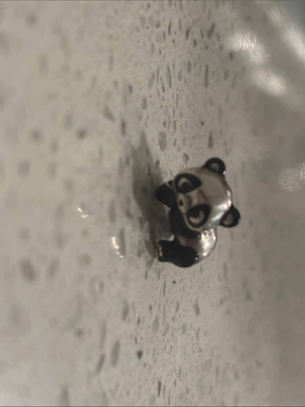 Panda Sterling Silver bead charm
